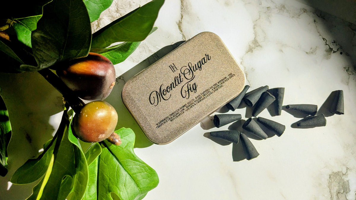 Moonlit Sugar Fig Incense Cone